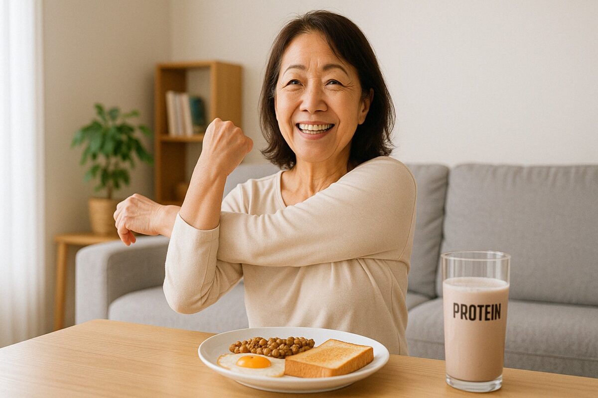 筋肉を若返らせる食事の力